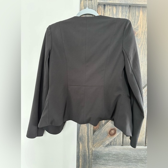 Apt. 9 Blazer Jacket Fully Opened Flat Pockets Long Sleeve Lined Peplum Back 4 - Picture 2 of 3